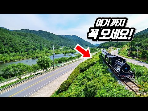 🚅 기차 타고 편하게 가는 남도 최고의 비경 여행지 6곳! | 📸 기차역 바로 옆에 이런 곳이? | 📸 당일치기 기차 여행 | Train Travel in Korea