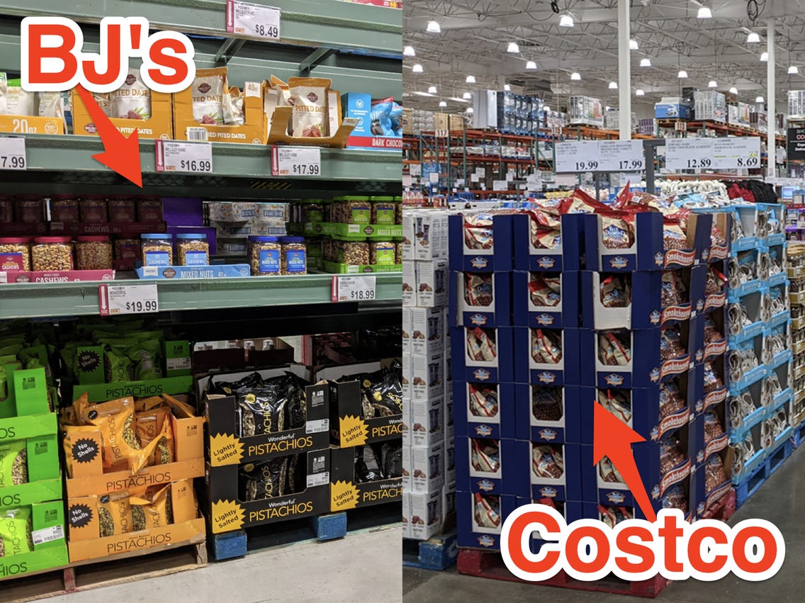 I Compared Costco And Bj'S To Find Which Store Is Better + Photos