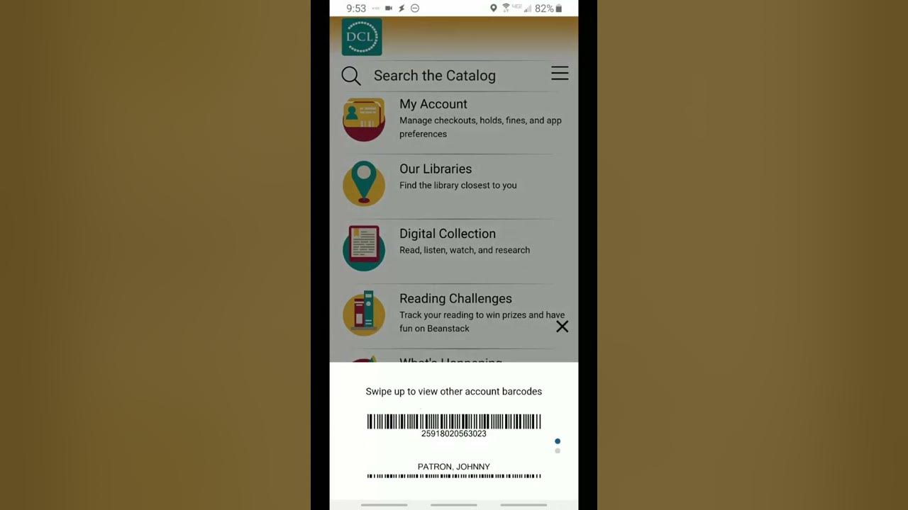 Linking Multiple Library Cards To One App. - Youtube