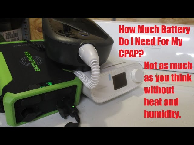 How Much Power Does A Cpap Use And What Size Battery Should I Buy? - Youtube